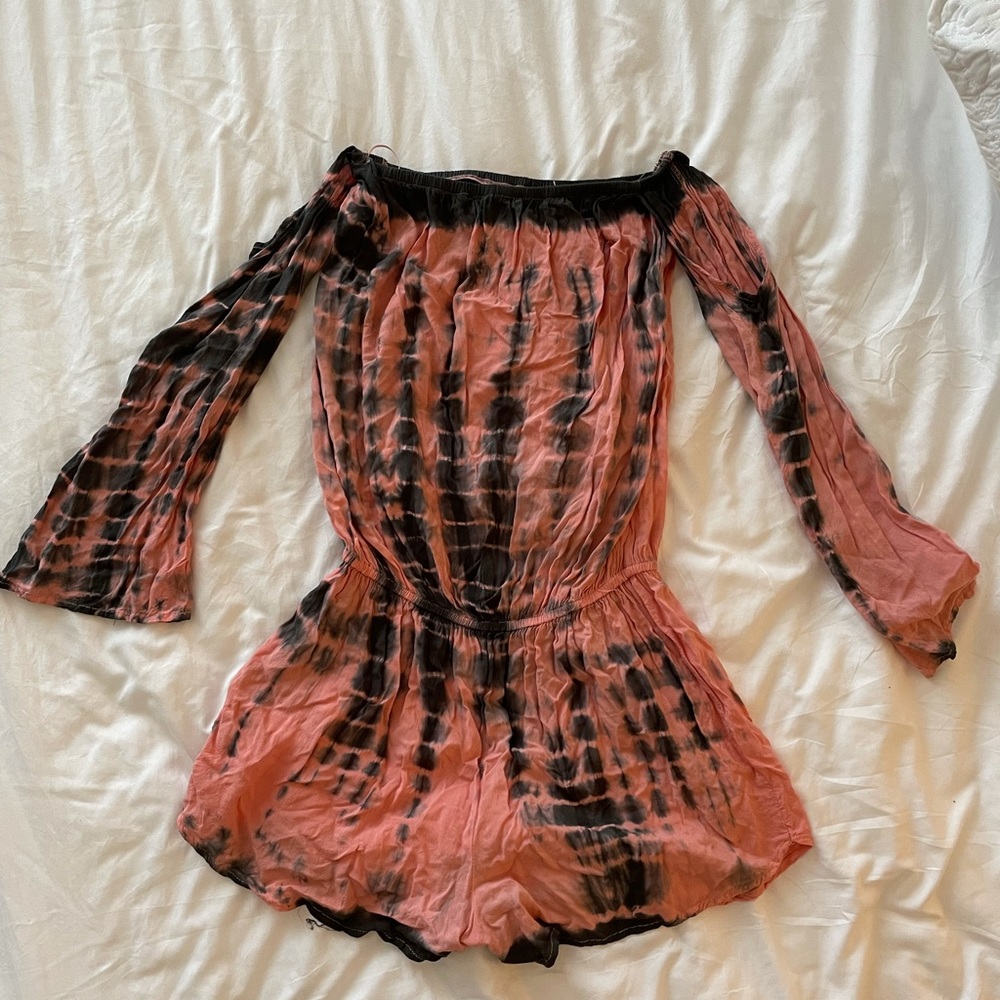 Tie Dye Surf Gypsy Romper